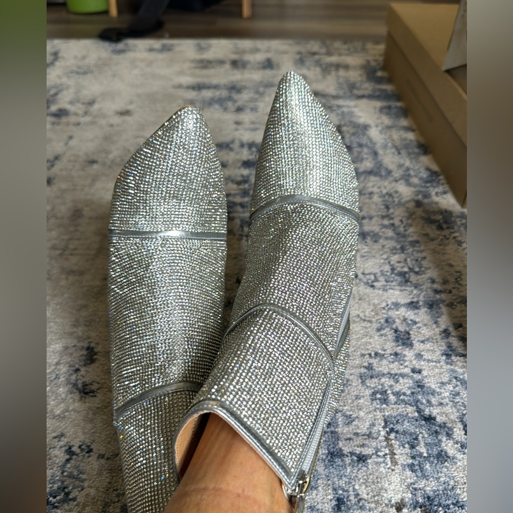 Rhinestone Booties. 4 weeks old! Never Worn! - Picture 14 of 16